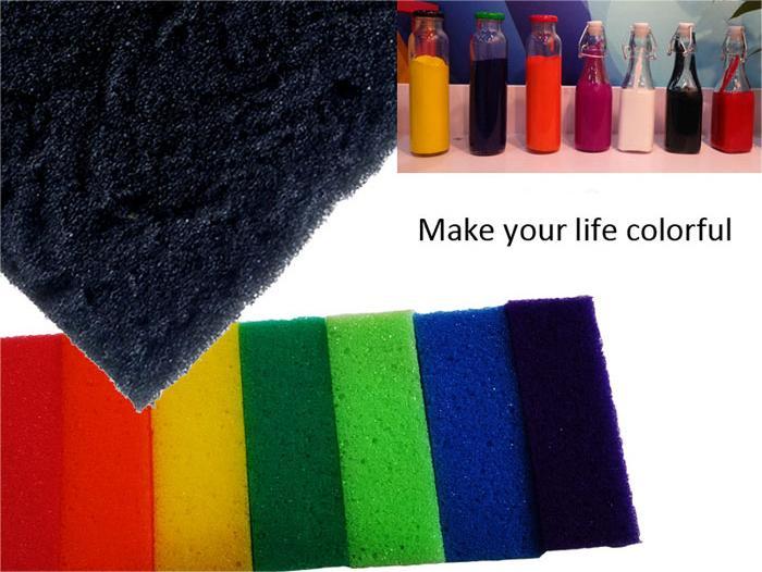 Clasificación de pastas de colores.